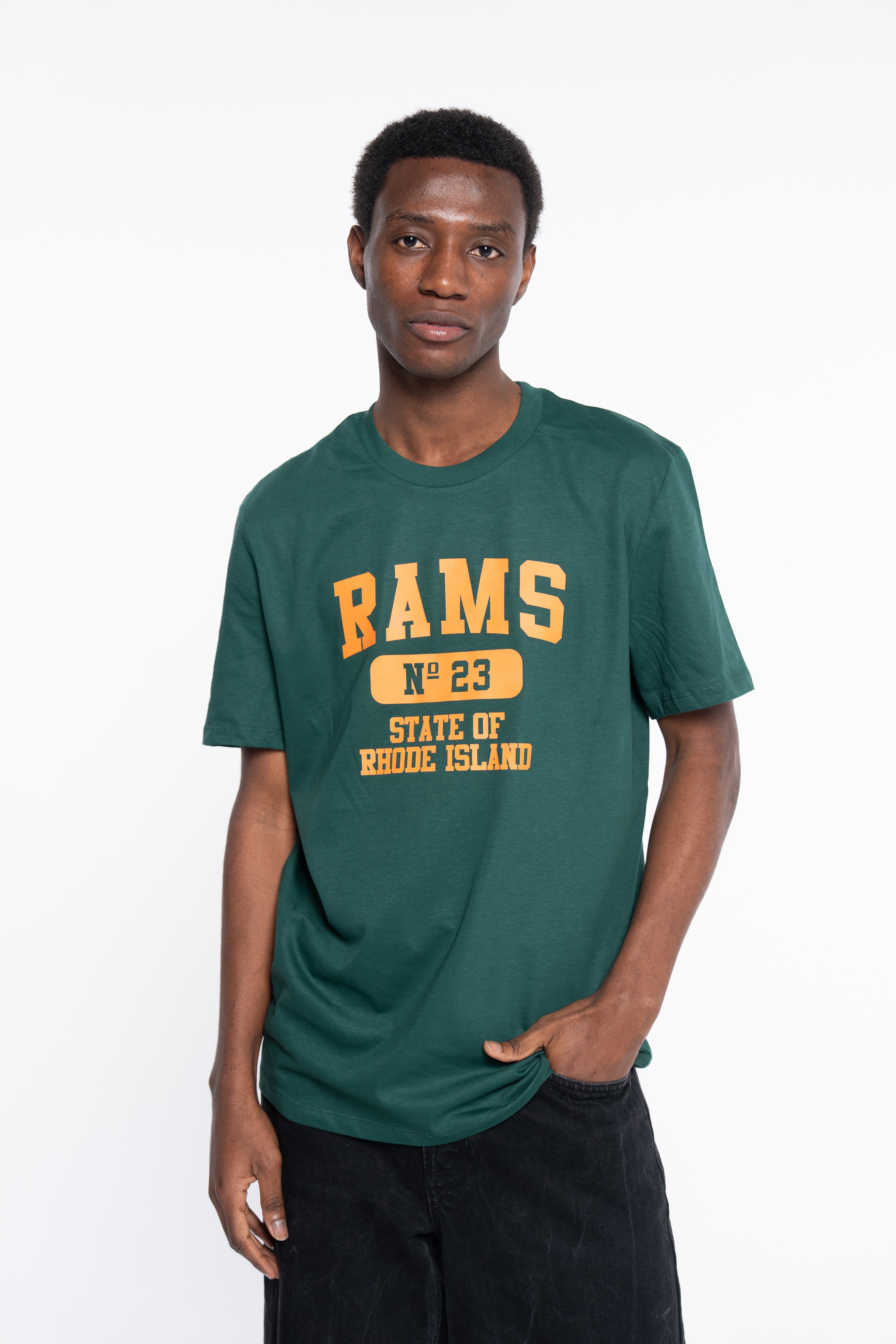 Camisetas RAMS23 CAMISETA N23 VERDE – VERDE BOTELLA
