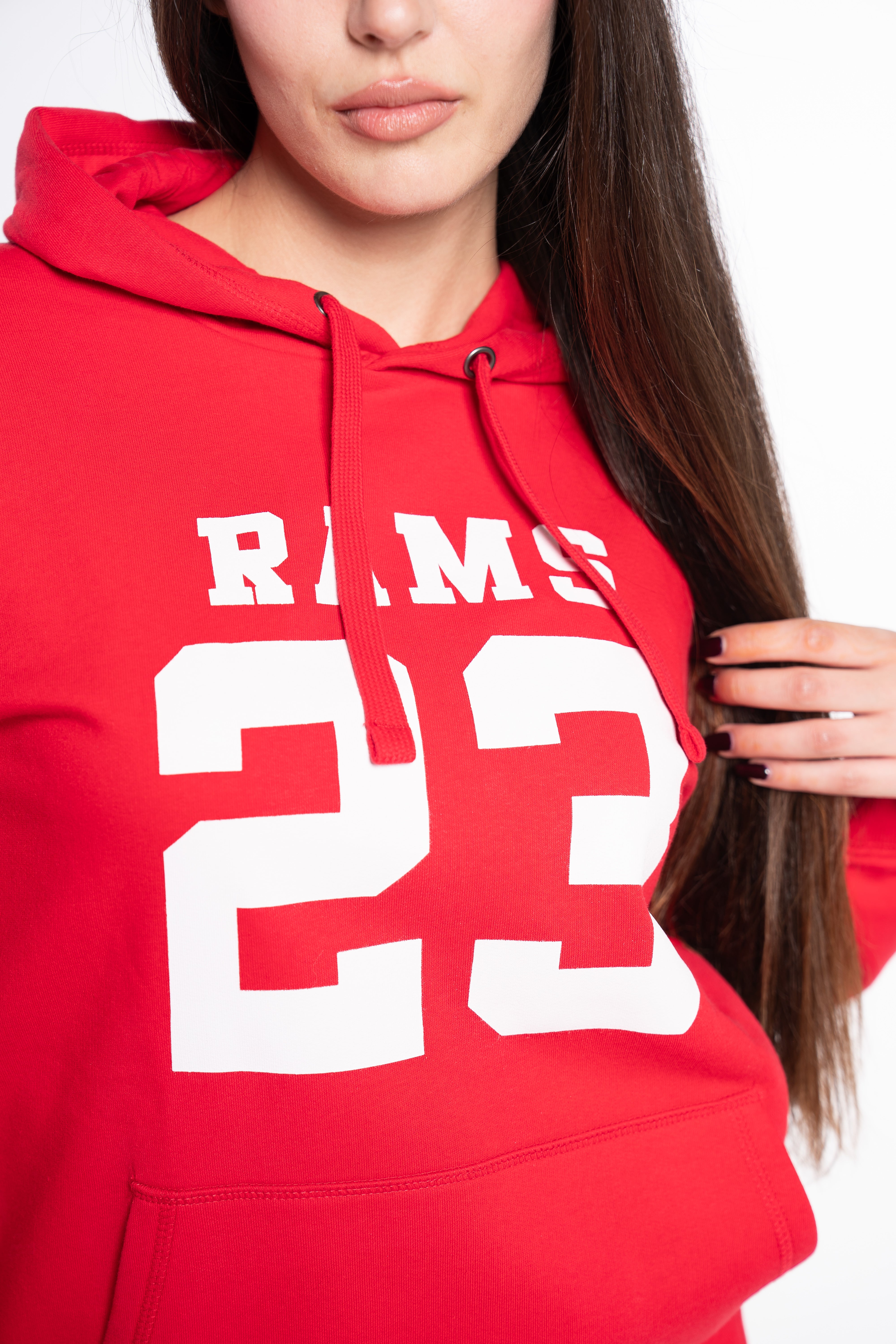 SUDADERA CLASSIC LOGO ROJO