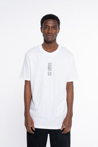 CAMISETA VERTICAL BLANCO
