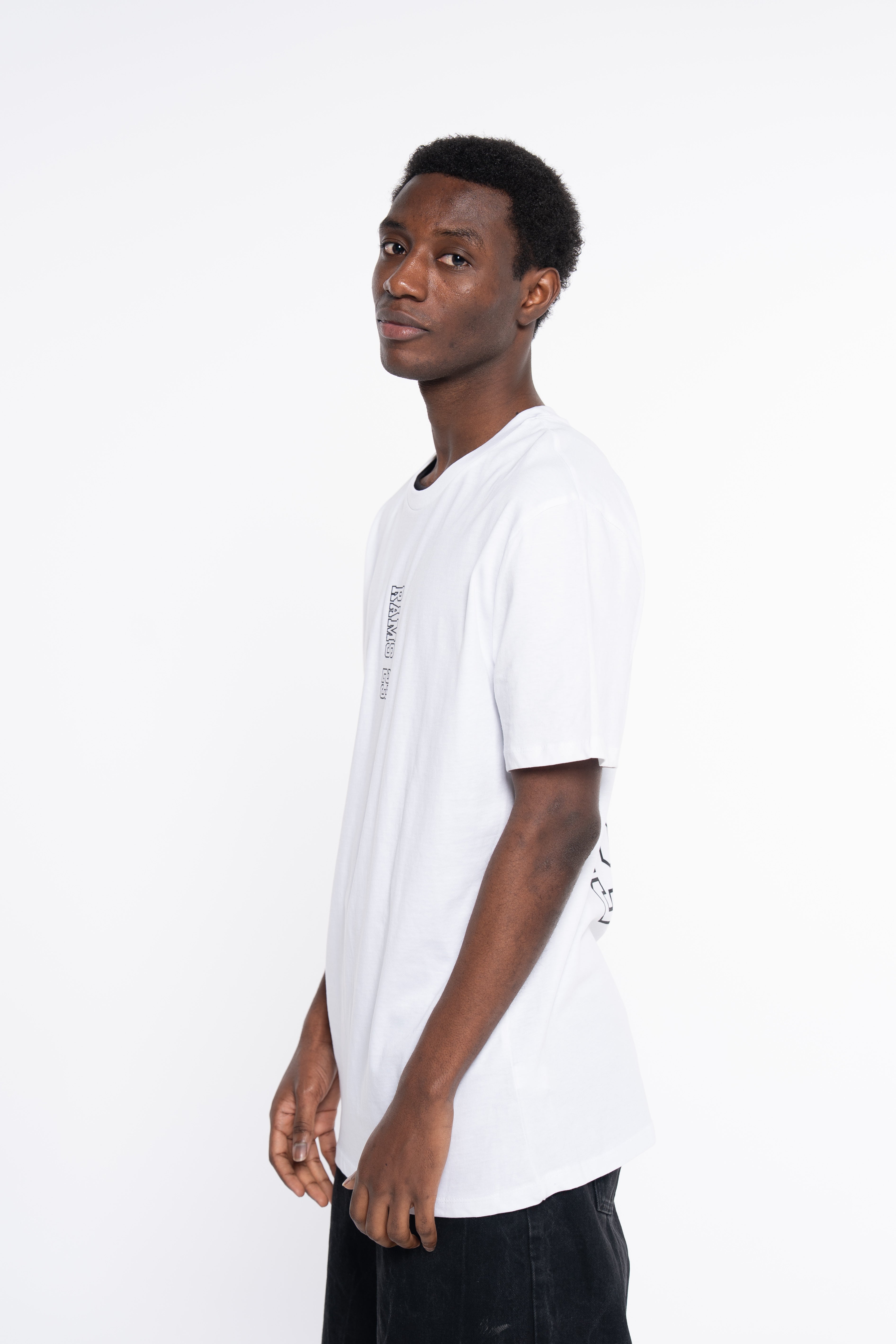 CAMISETA VERTICAL BLANCO