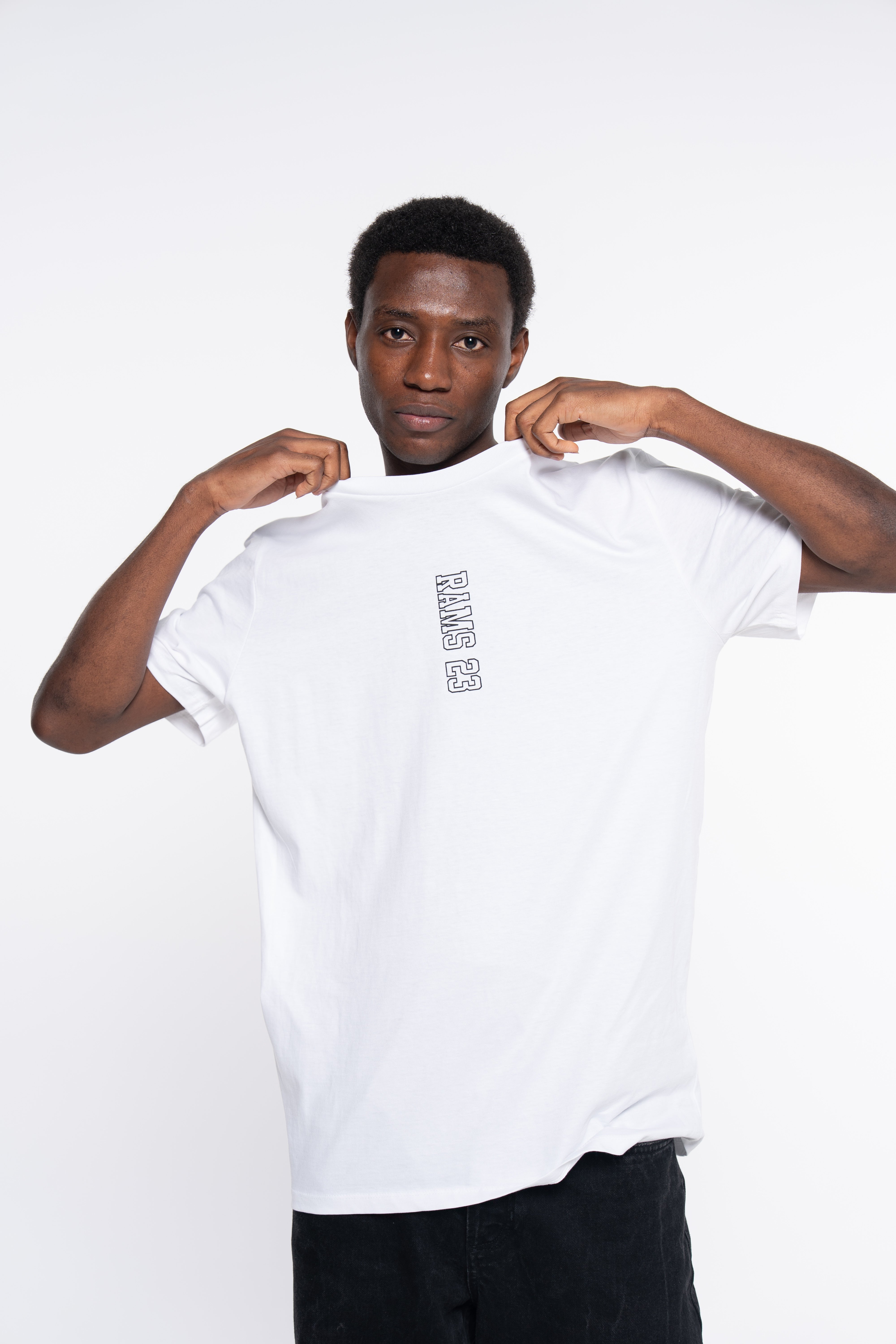 CAMISETA VERTICAL BLANCO