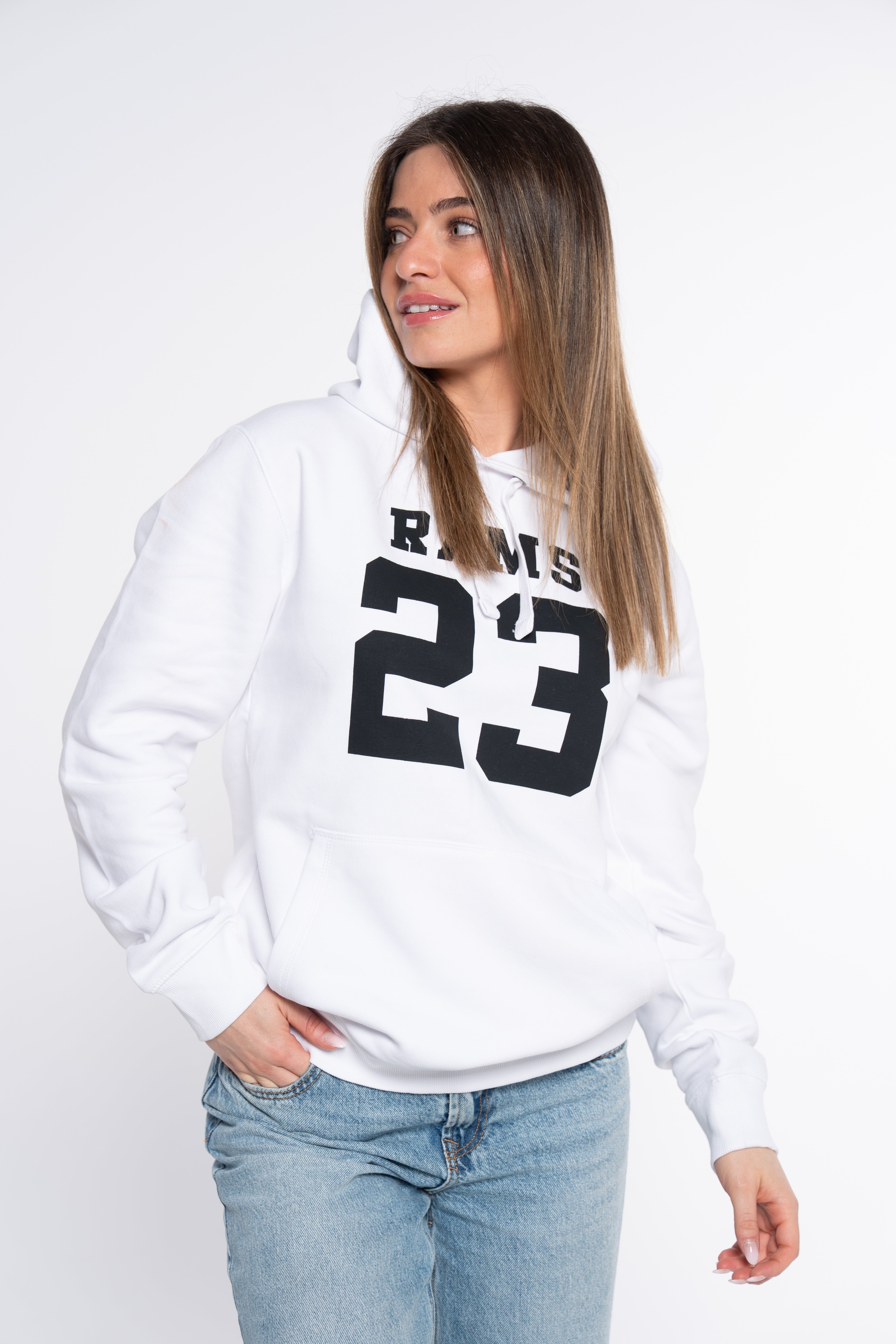 SUDADERA CLASSIC LOGO BLANCO