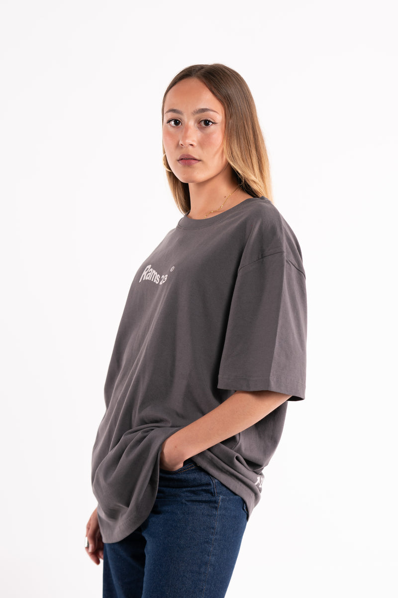 CAMISETA OVERSIZE WAVE Gris