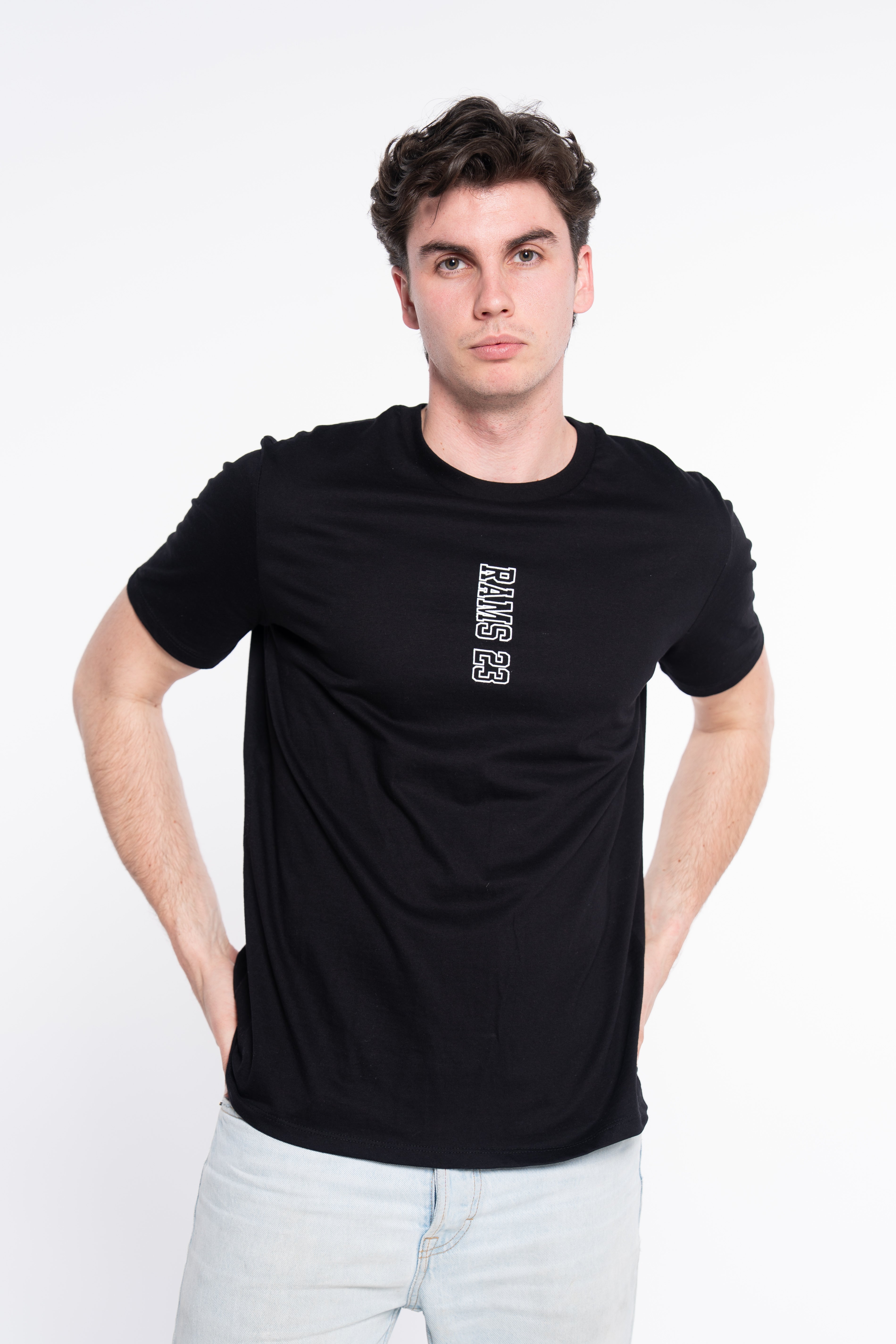 CAMISETA VERTICAL NEGRO