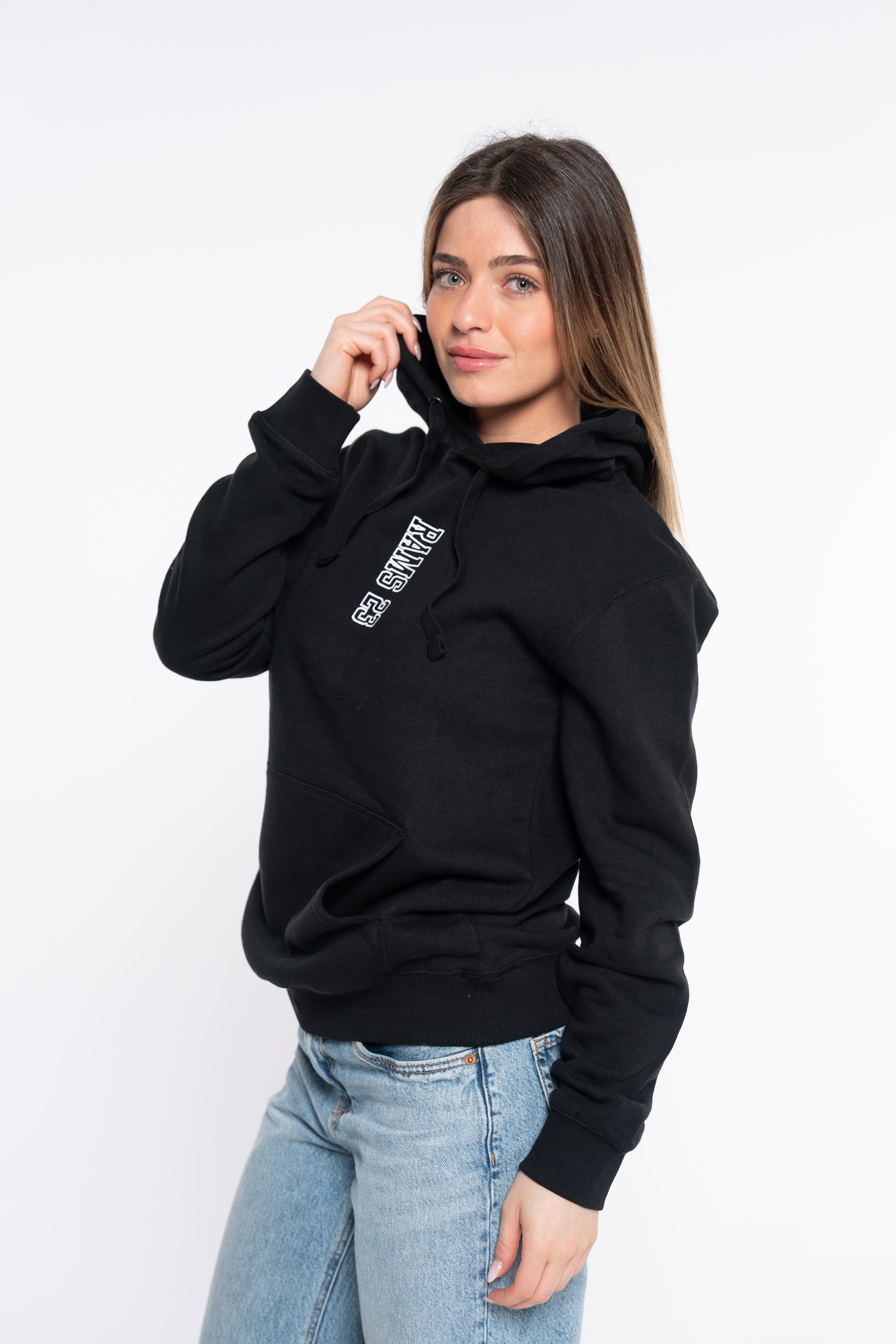 SUDADERA VERTICAL NEGRO