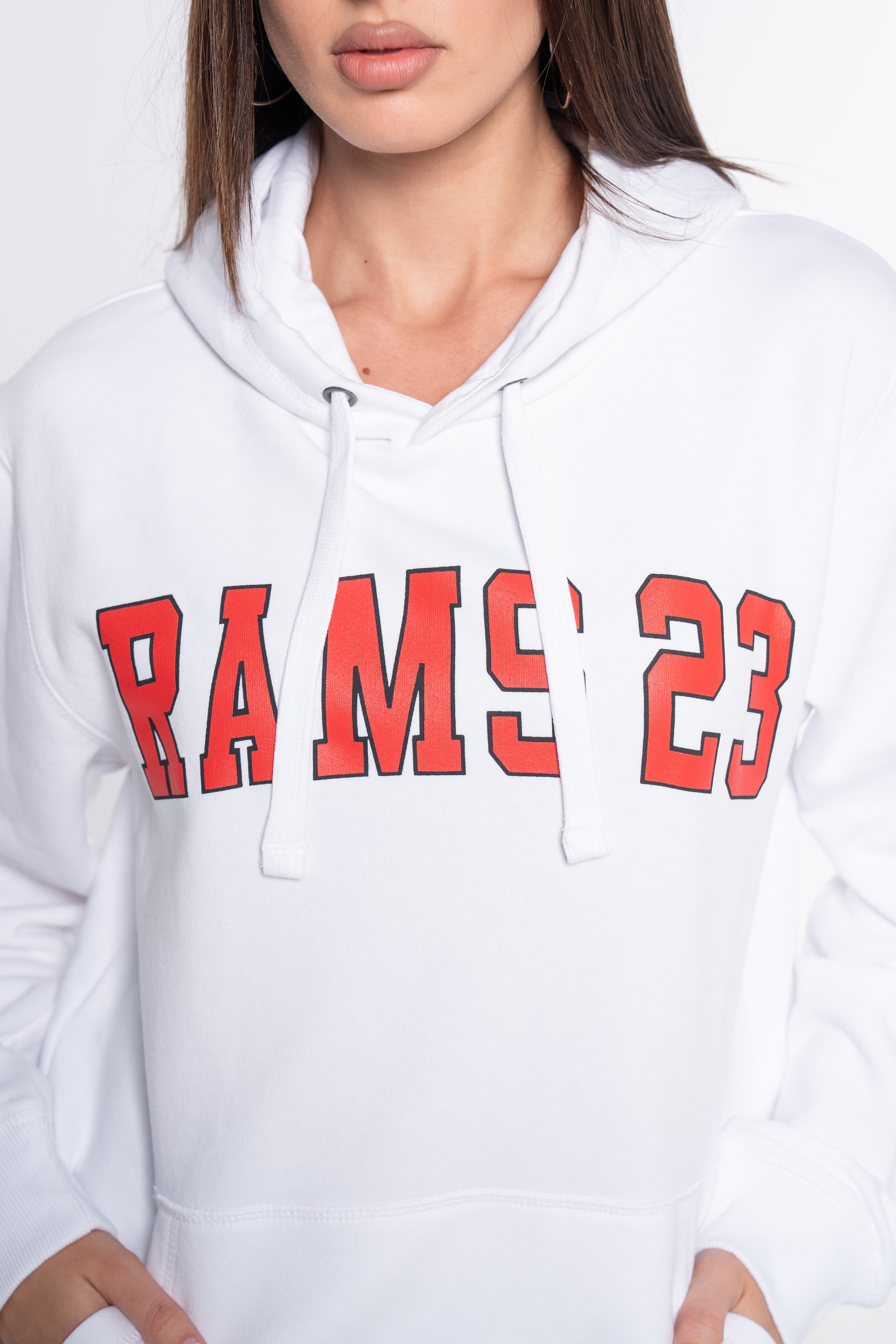SUDADERA UNIVERSITY BLANCO
