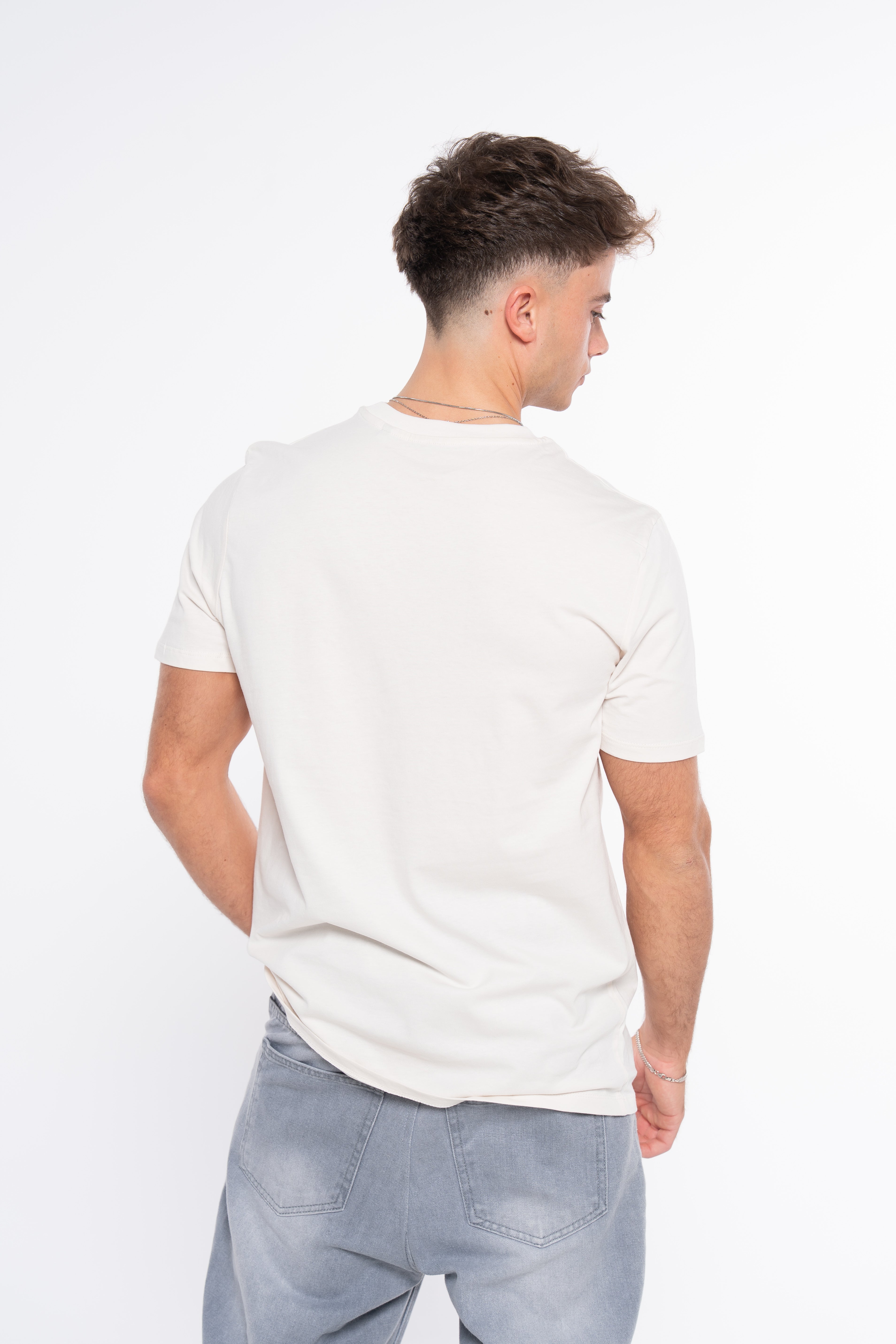 CAMISETA N23 BLANCO ROTO