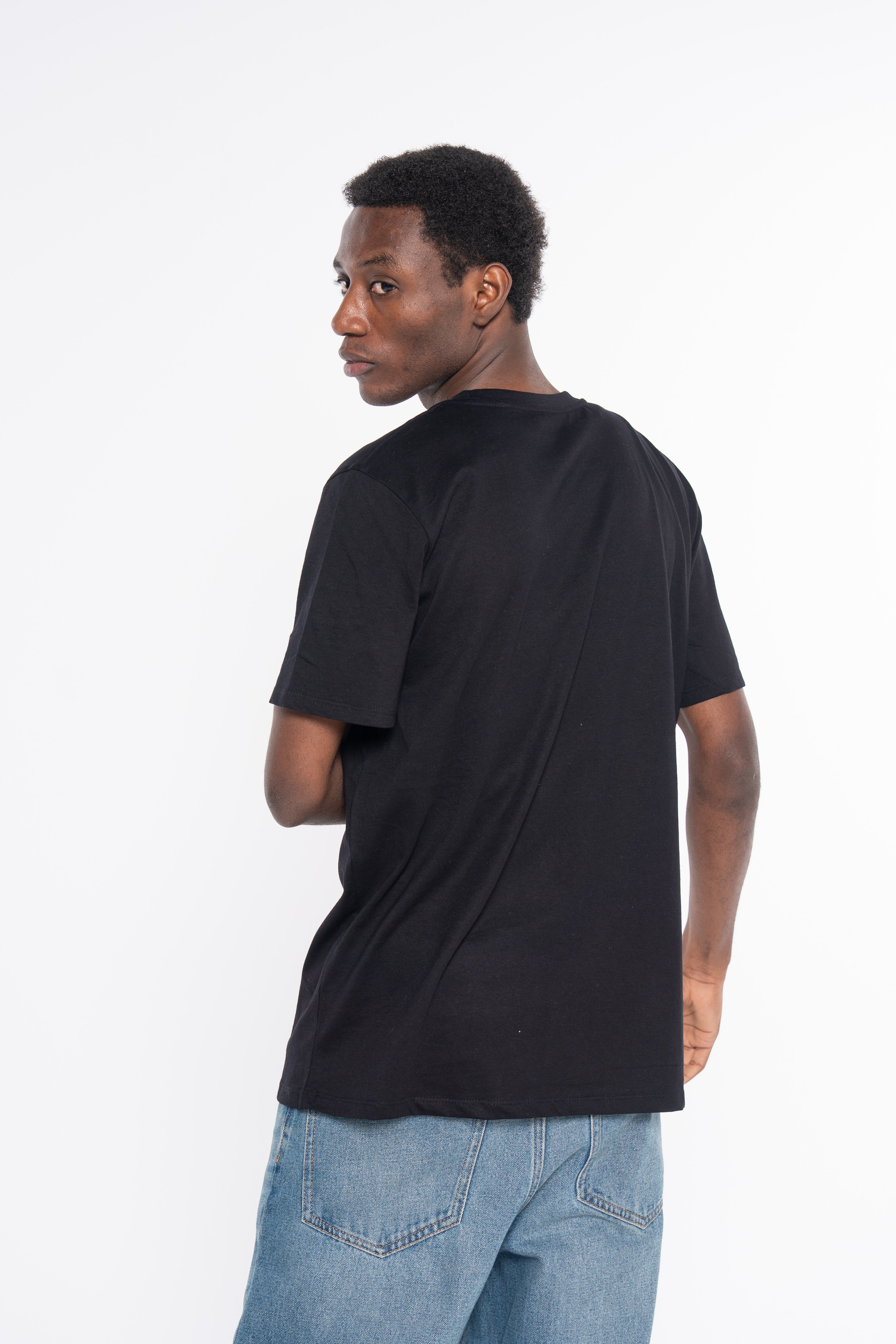 CAMISETA CLASSSIC LOGO BORDADO AZUL MARINO