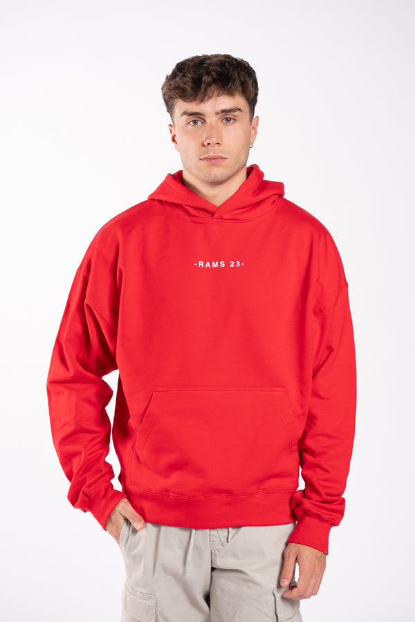 Sudadera Twenty Three Mangas Rojo