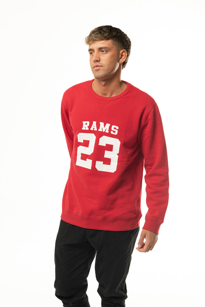 Cuello Redondo Rams 23 Sudaderas Cuello Redondo Sueter Rojo De