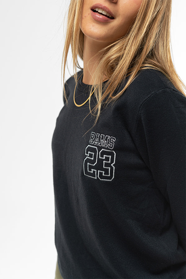 Jersey Lambswool RAMS 23 Azul
